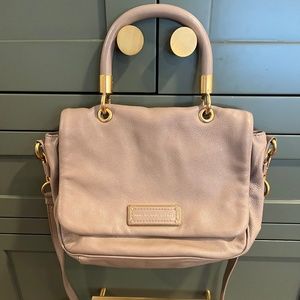 Marc by Marc Jacobs Crossbody with Top Handle- Light Tan